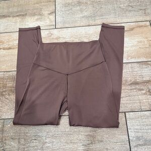 Aerie | Offline High Rise Real Me 7/8 Brown Leggings